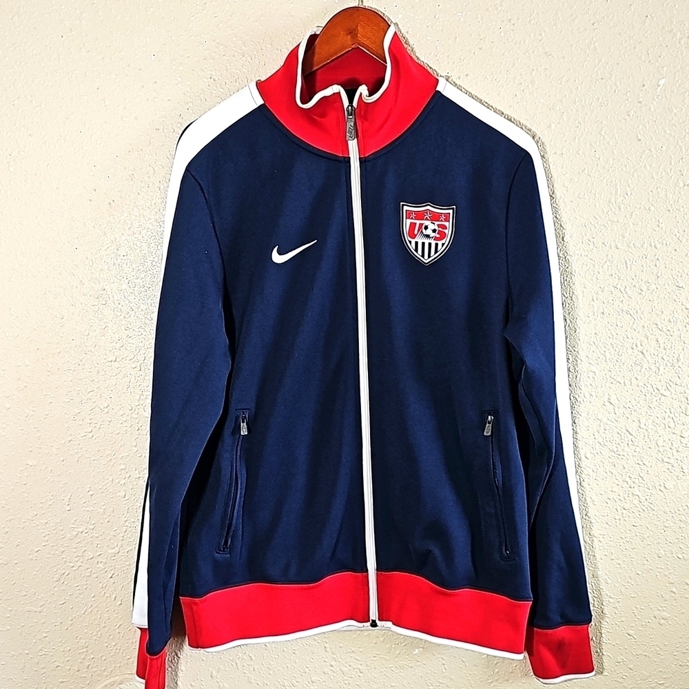 Nike USA Soccer Training Zip Up Jacket.